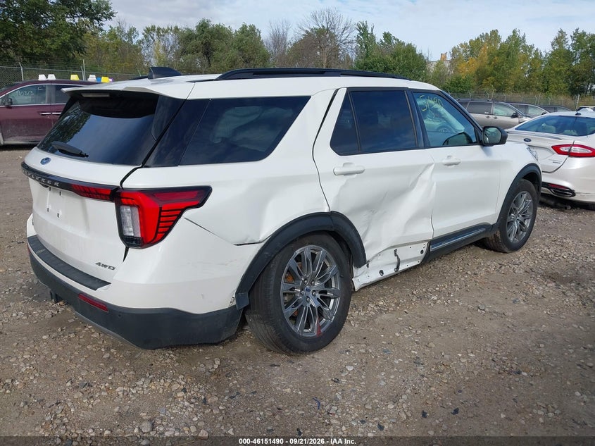 Vin: 1fmuk8dh8sga14535, lot: 46651275, ford explorer active 20254