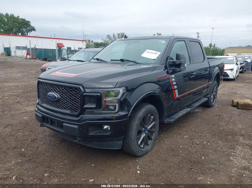 Vin: 1ftew1eg0jfb25031, lot: 46651294, ford f-150 lariat 20182