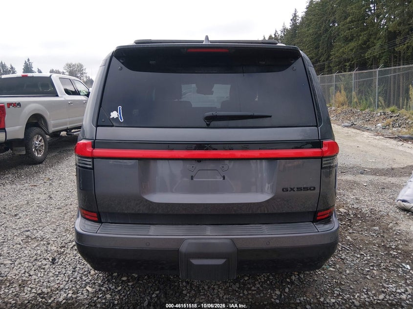 LEXUS GX 550 2025 VIN JTJVBCDXXS5036502