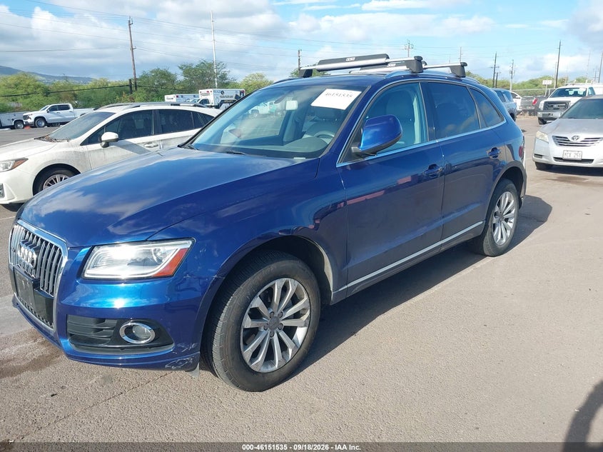 Vin: wa1cfafp1ea070818, lot: 46651320, audi q5 2.0t premium 20142