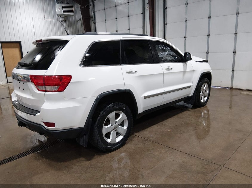 Vin: 1c4rjfat6dc539372, lot: 46651332, jeep grand cherokee laredo 20134