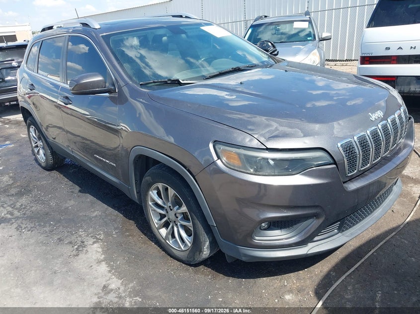 Vin: 1c4pjllb2kd365849, lot: 46651345, jeep cherokee latitude plus fwd 2019 img_1