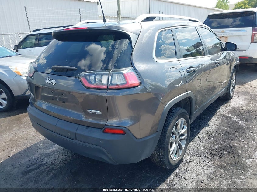 Vin: 1c4pjllb2kd365849, lot: 46651345, jeep cherokee latitude plus fwd 20194