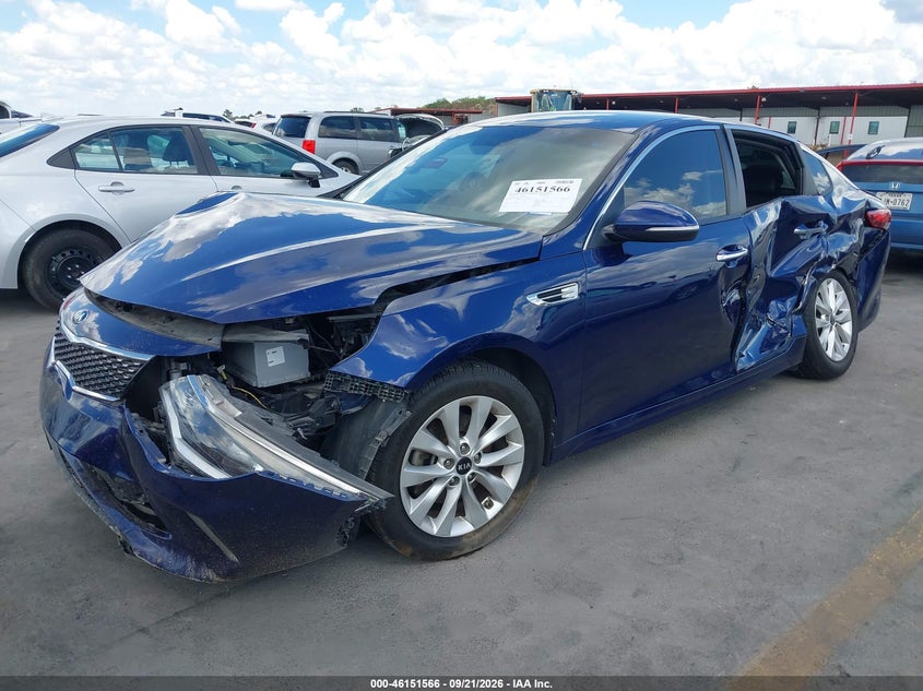 Vin: 5xxgt4l38jg231392, lot: 46651351, kia optima s 20182