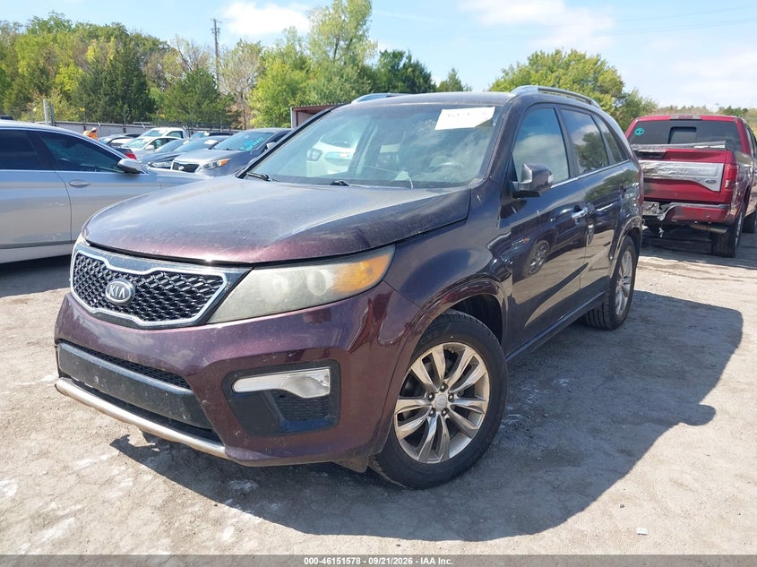 Vin: 5xykw4a28bg105509, lot: 46651363, kia sorento sx v6 20112