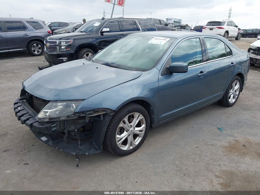 Vin: 3fahp0hg0cr397171, lot: 46651380, ford fusion se 20122