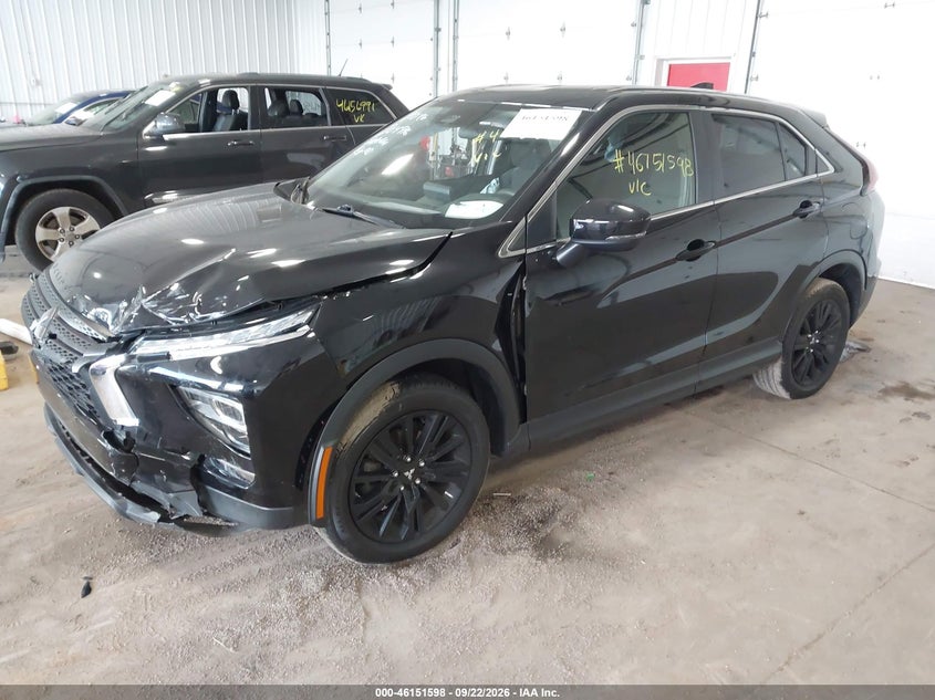 Vin: ja4atvaaxrz069216, lot: 46651383, mitsubishi eclipse cross black edition s-awc/le s-awc/ralliart s-awc/se s-awc 20242