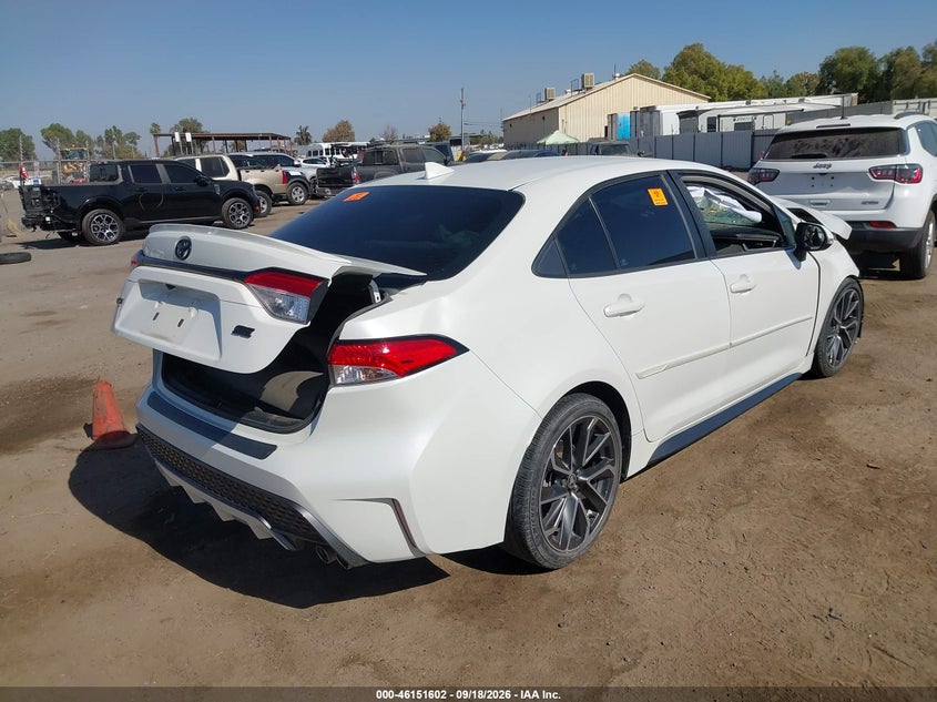 Vin: 5yfs4rce2lp029535, lot: 46651387, toyota corolla se 20204