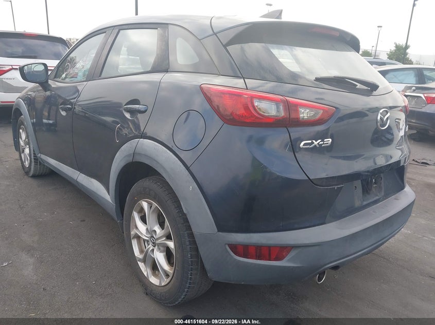 Vin: jm1dkdb73k1458528, lot: 46651389, mazda cx-3 sport 20193