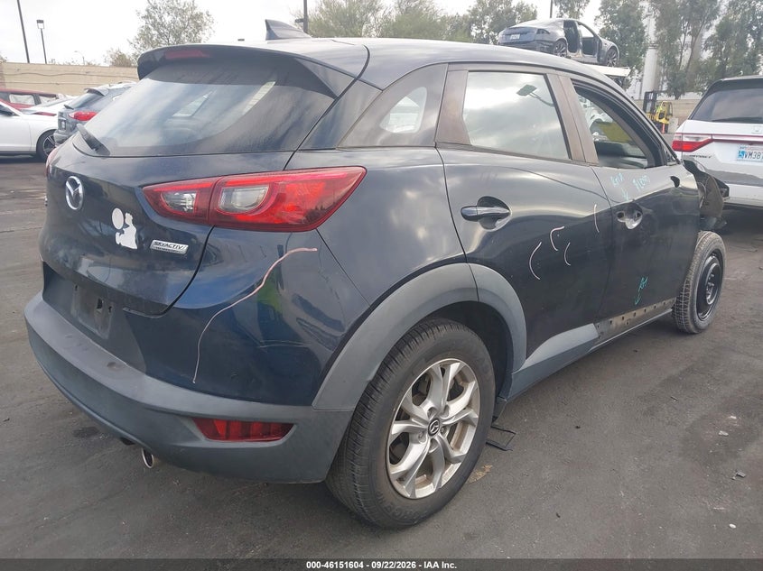 Vin: jm1dkdb73k1458528, lot: 46651389, mazda cx-3 sport 20194