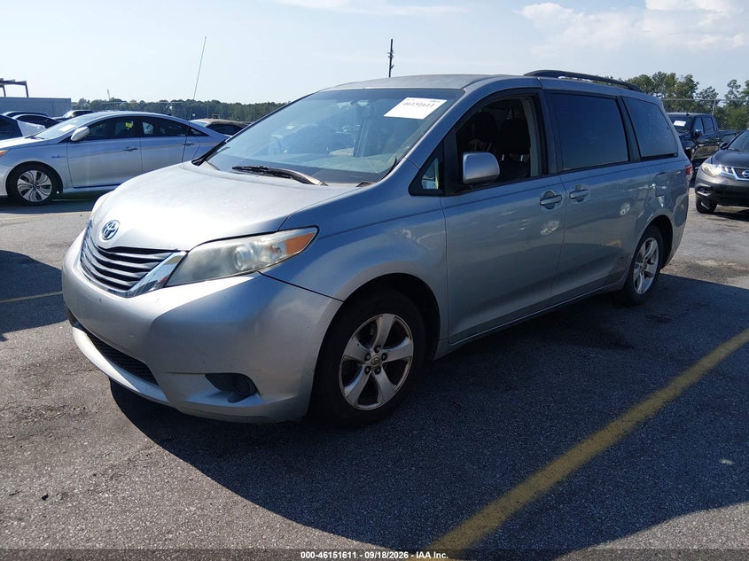 Vin: 5tdkk3dc0ds301105, lot: 46651396, toyota sienna le v6 8 passenger 20132