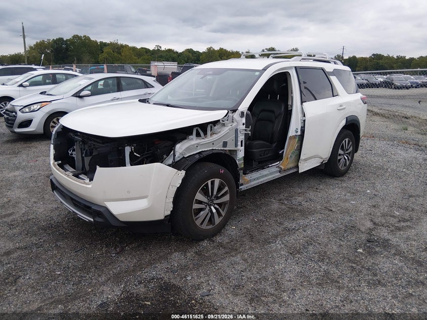 Vin: 5n1dr3cc7pc245588, lot: 46651410, nissan pathfinder sl 4wd 20232