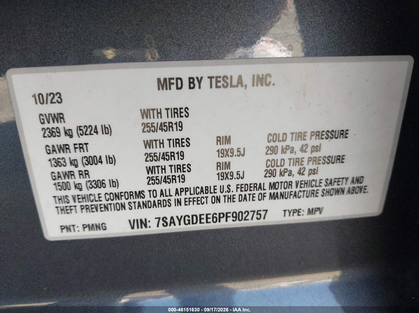 TESLA MODEL Y - zdjęcie 9