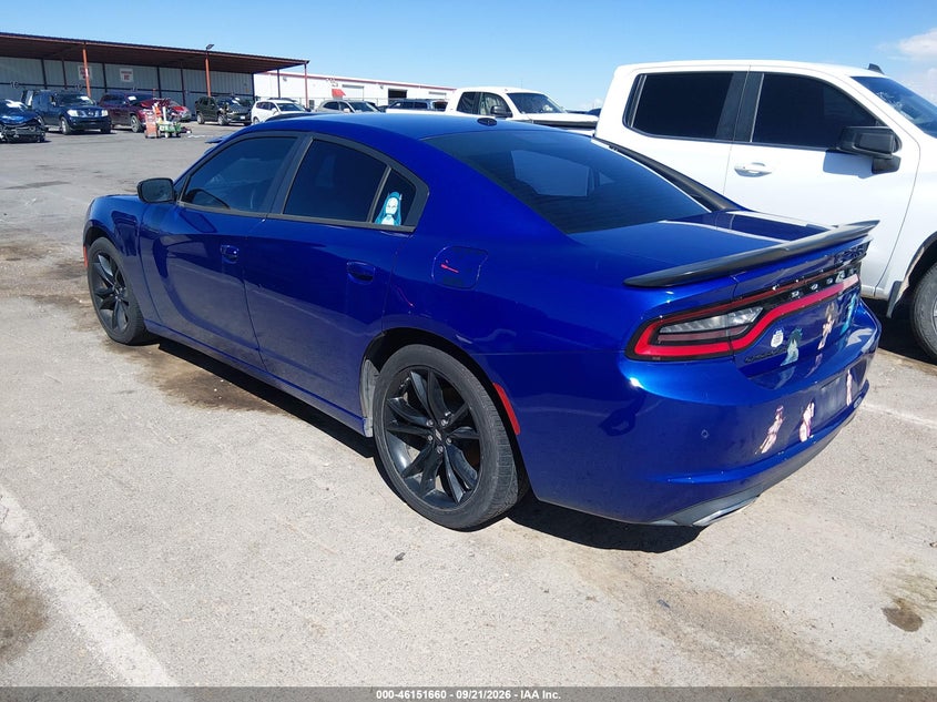 Vin: 2c3cdxbg6jh248288, lot: 46651445, dodge charger sxt rwd 20183