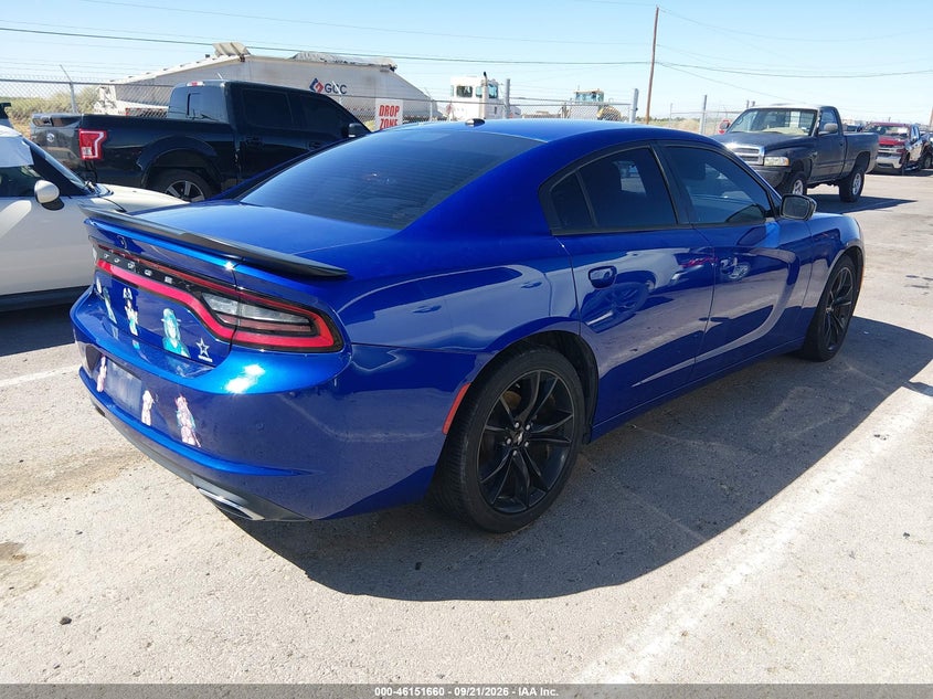 Vin: 2c3cdxbg6jh248288, lot: 46651445, dodge charger sxt rwd 20184