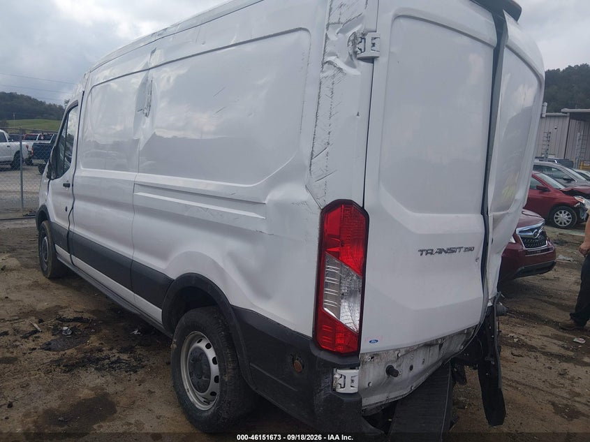 Vin: 1ftyr2cm7kkb23546, lot: 46651458, ford transit-250 20193