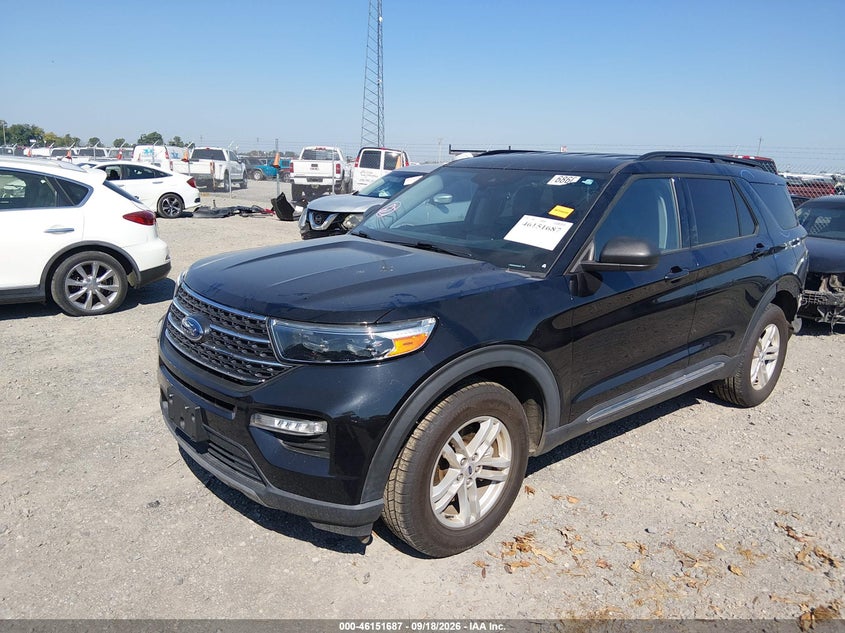Vin: 1fmsk8dh2pgb67507, lot: 46651472, ford explorer xlt 20232