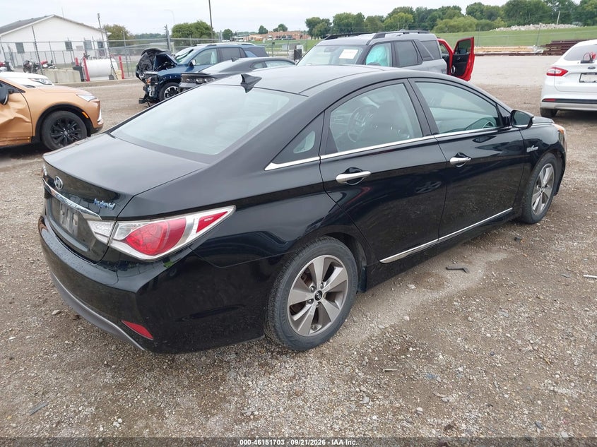 Vin: kmhec4a48ca036020, lot: 46651488, hyundai sonata hybrid 20124