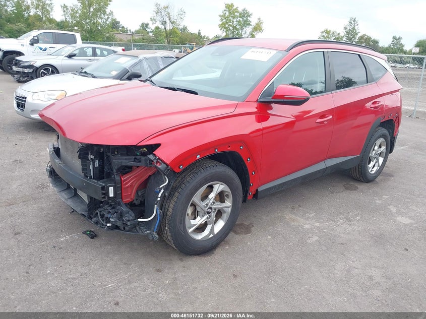 Vin: 5nmjbcae3nh056810, lot: 46651518, hyundai tucson sel 20222