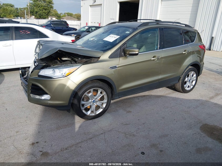 Vin: 1fmcu0h95dud03841, lot: 46651565, ford escape sel 20132