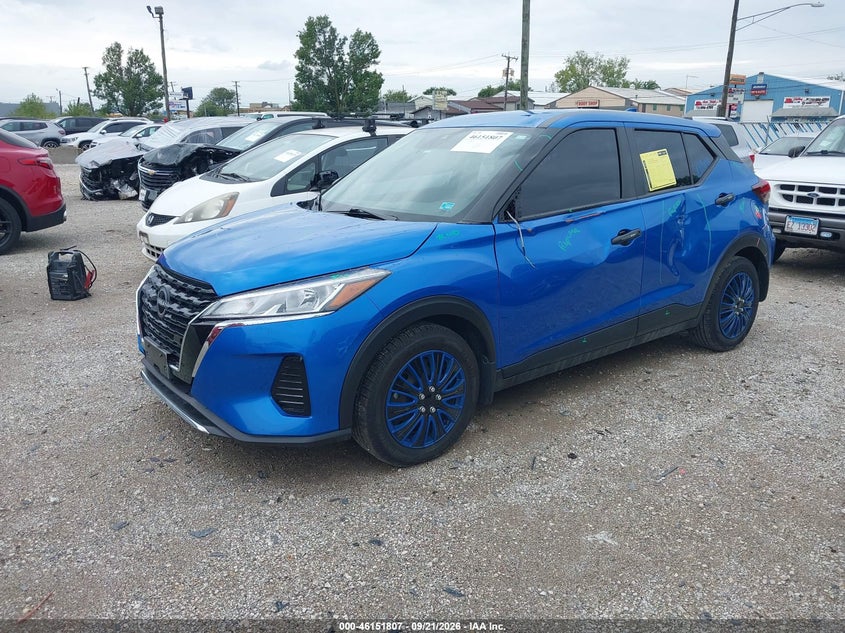Vin: 3n1cp5bv5pl477604, lot: 46651592, nissan kicks s xtronic cvt 20232