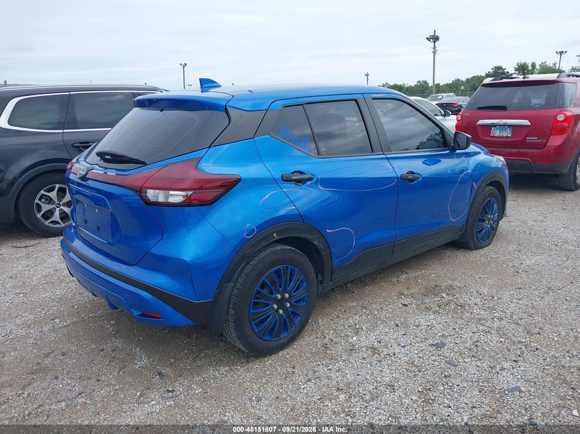 Vin: 3n1cp5bv5pl477604, lot: 46651592, nissan kicks s xtronic cvt 20234