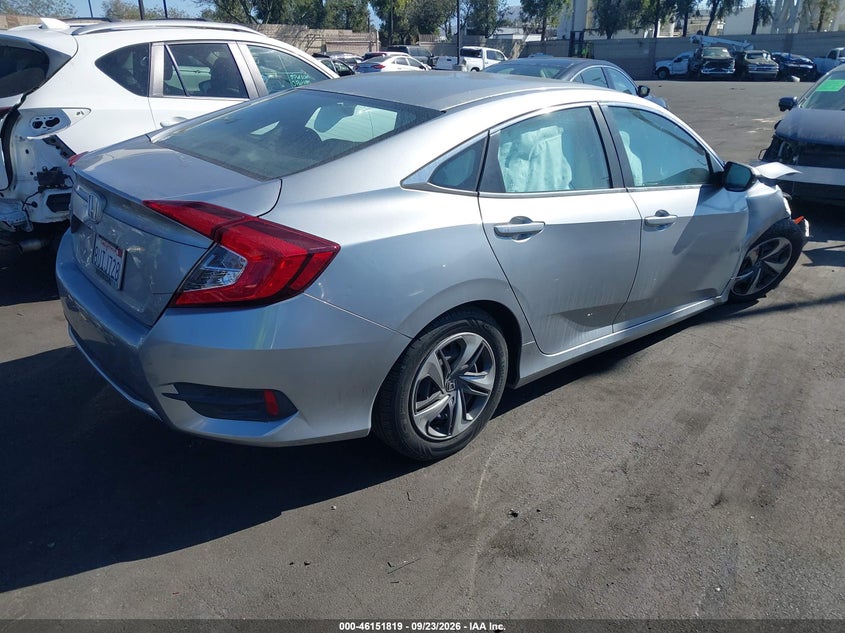 Vin: 2hgfc2f61lh552150, lot: 46651604, honda civic lx 20204
