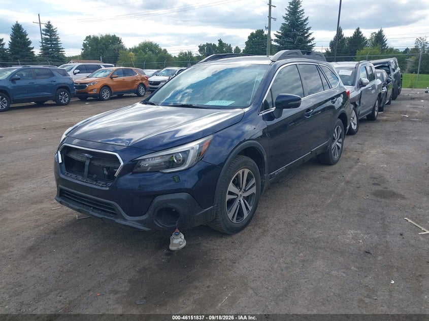 Vin: 4s4bsancxj3204005, lot: 46651622, subaru outback 2.5i limited 20182