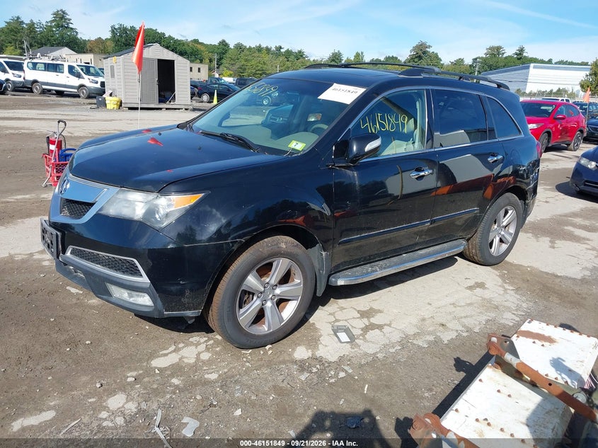 2012 ACURA MDX auction photo 2