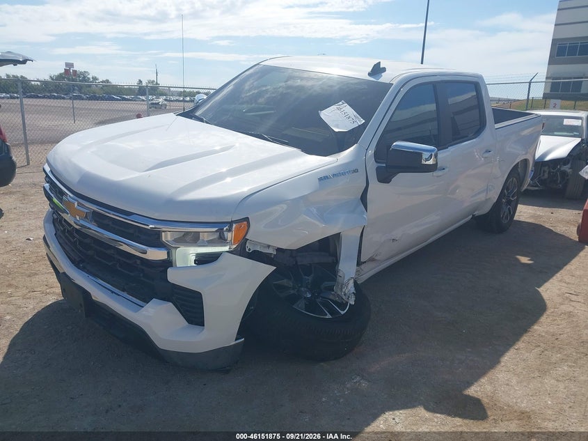 Vin: 3gcpacek7pg268184, lot: 46651660, chevrolet silverado 1500 2wd  short bed lt 20232