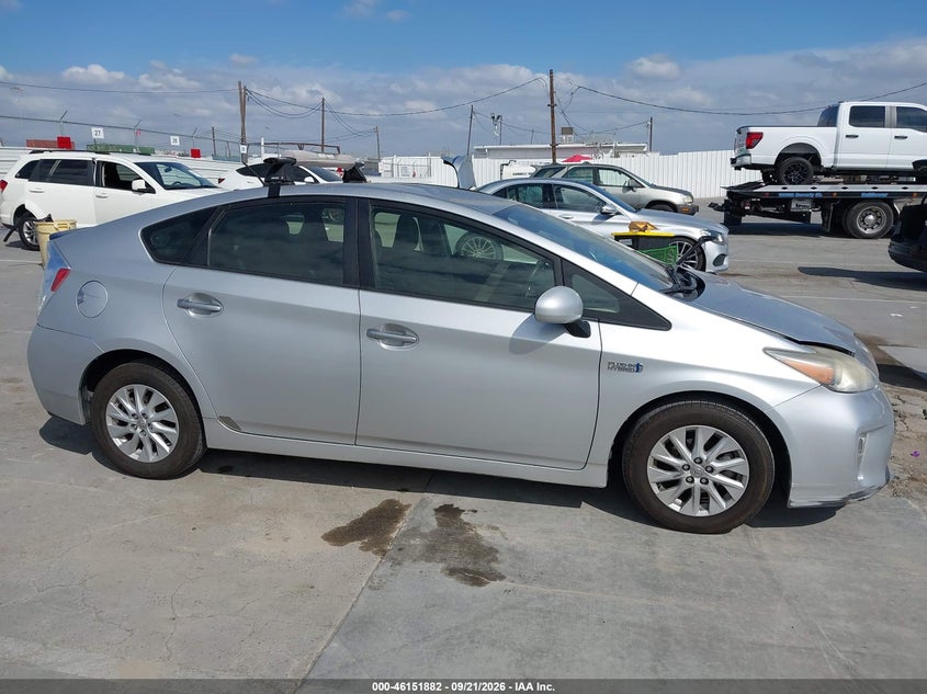 TOYOTA PRIUS PLUG-IN 2013 VIN JTDKN3DP0D3033586