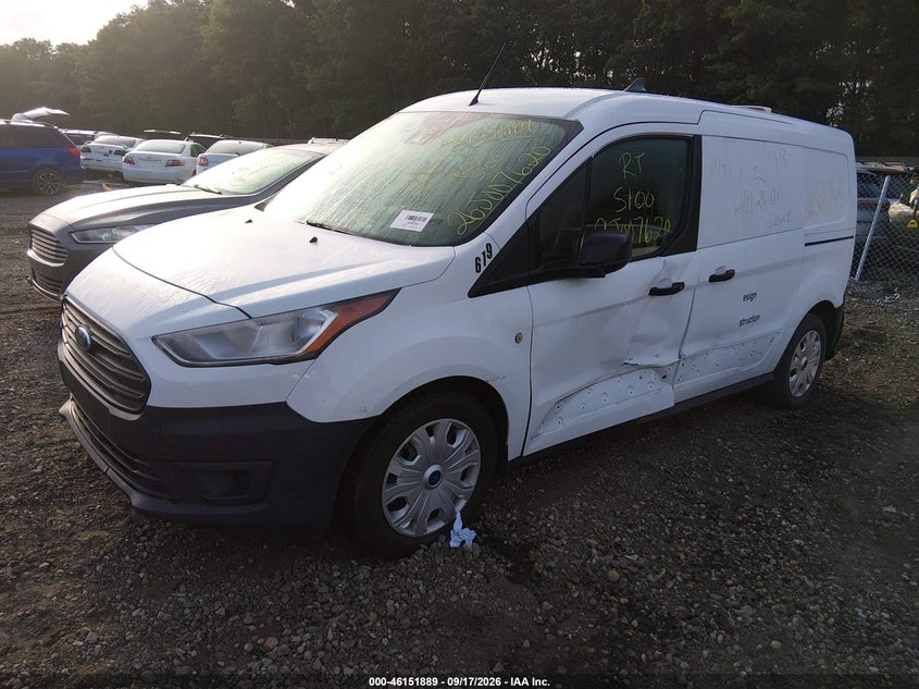 Vin: nm0ls7e2xl1437140, lot: 46651674, ford transit connect xl 20202