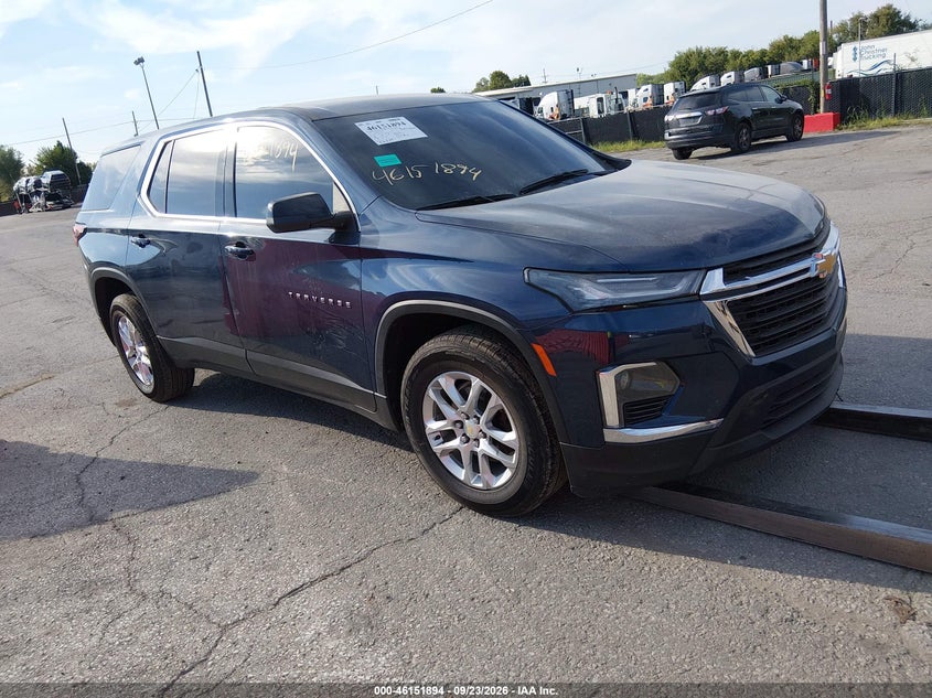 Vin: 1gnerfkw8nj103451, lot: 46651679, chevrolet traverse fwd ls 20221