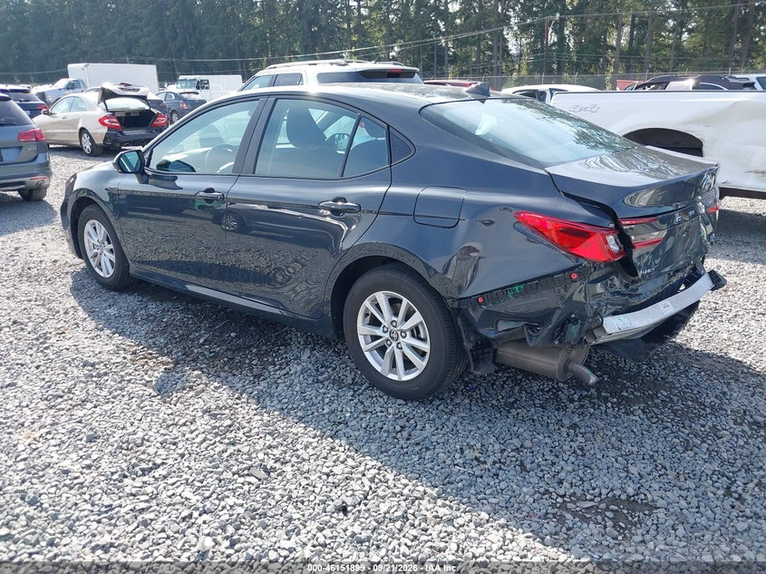 Vin: 4t1daack9su516589, lot: 46651684, toyota camry le 20253