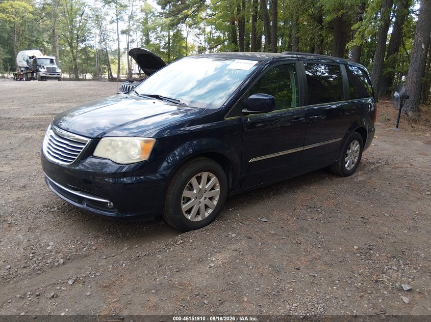 Vin: 2c4rc1bg0dr665300, lot: 46651695, chrysler town & country touring 20132