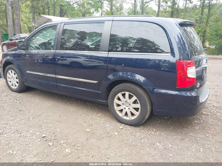 Vin: 2c4rc1bg0dr665300, lot: 46651695, chrysler town & country touring 20133