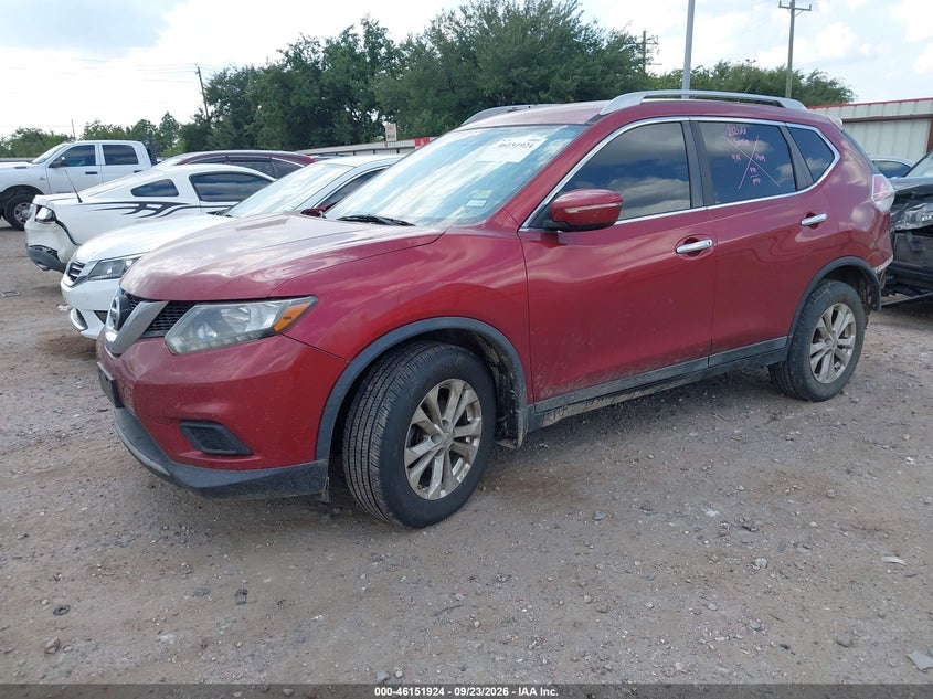 Vin: 5n1at2mvxec760774, lot: 46651709, nissan rogue sv 20142