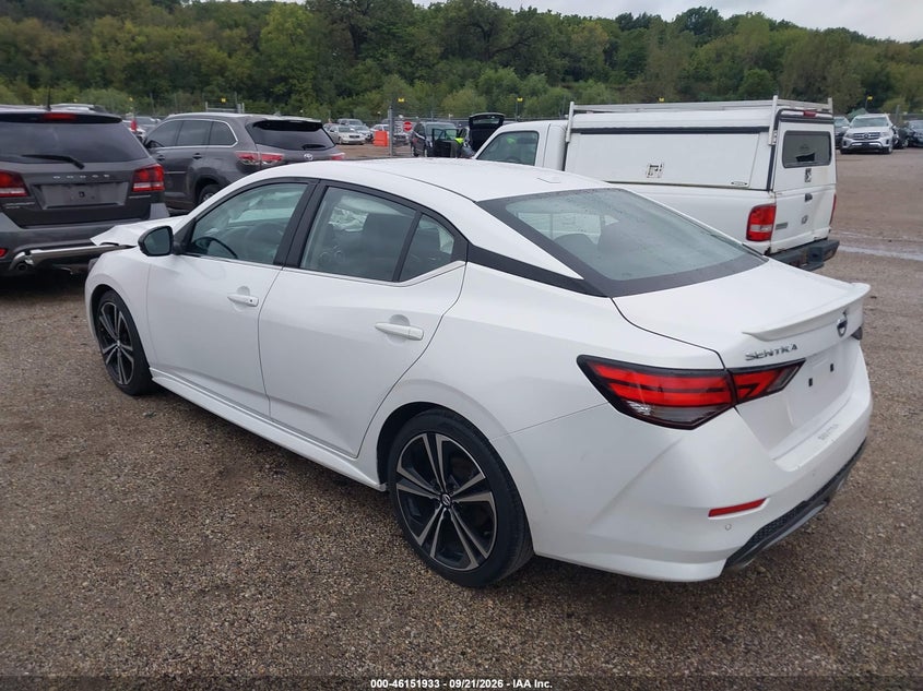 Vin: 3n1ab8dv6py291450, lot: 46651718, nissan sentra sr xtronic cvt 20233