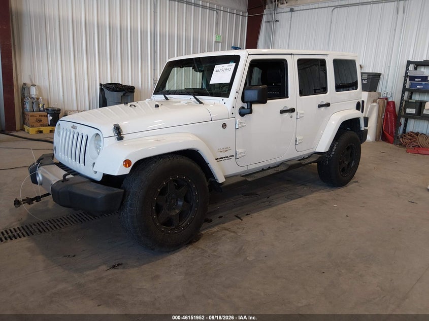 Vin: 1c4hjweg5el247965, lot: 46651737, jeep wrangler unlimited sahara 20142