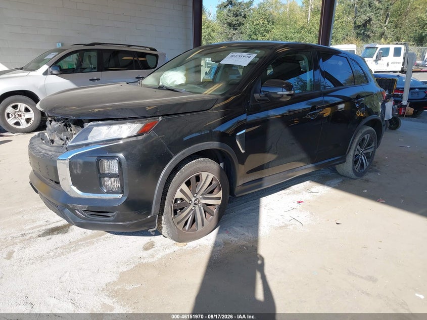 Vin: ja4ap4au0lu005232, lot: 46651755, mitsubishi outlander sport 2.0 se 20202