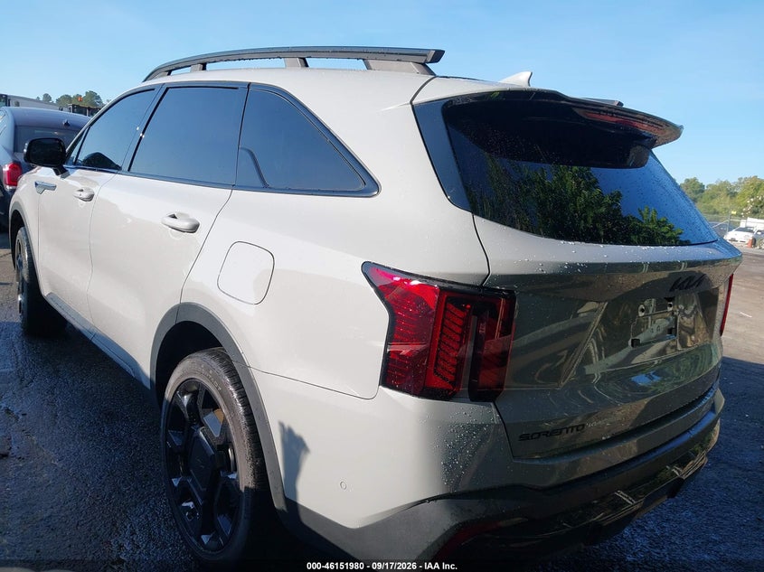 Vin: 5xyrkdjf0tg408458, lot: 46651765, kia sorento x-line sx 20263