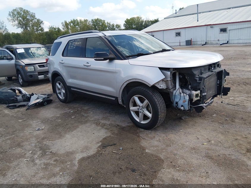 Vin: 1fm5k8d83hgd18448, lot: 46651768, ford explorer xlt 2017 img_1