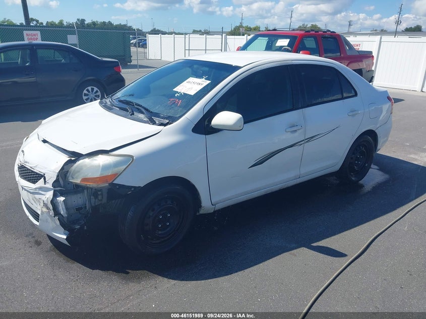 2009 Toyota Yaris, Обычный износ, IAAI, VIN JTDBT903291336481 — фото 2