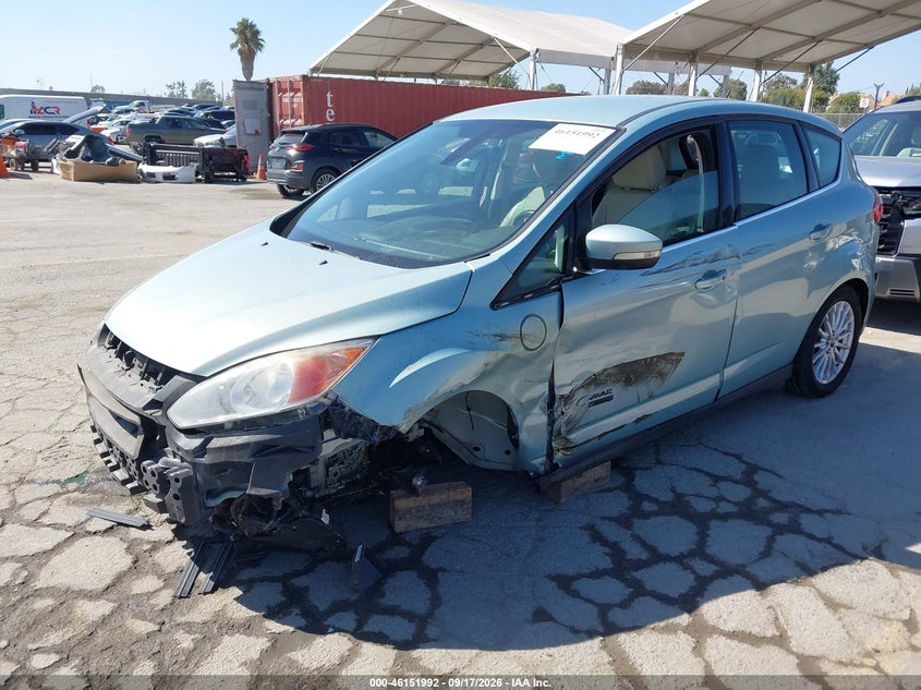 Vin: 1fadp5cu7el503691, lot: 46651777, ford c-max energi sel 20142