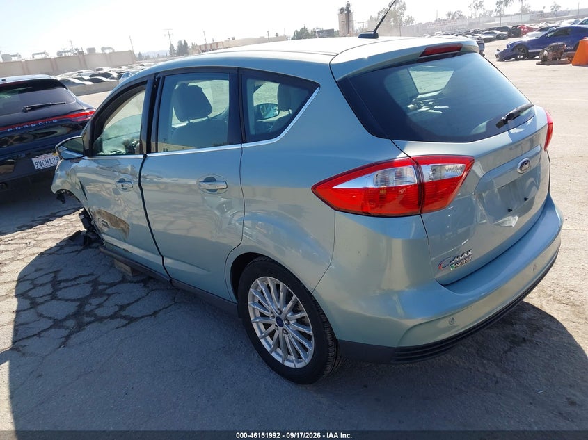Vin: 1fadp5cu7el503691, lot: 46651777, ford c-max energi sel 20143