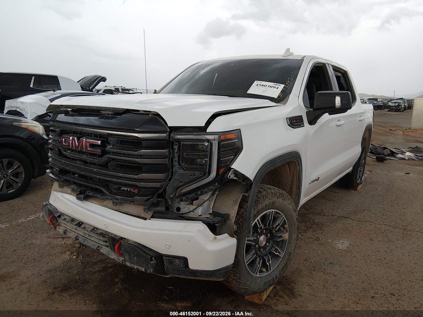 2025 GMC Sierra, Удар спереду, IAAI, VIN 1GTUUEEL7SZ314331 — фото 2