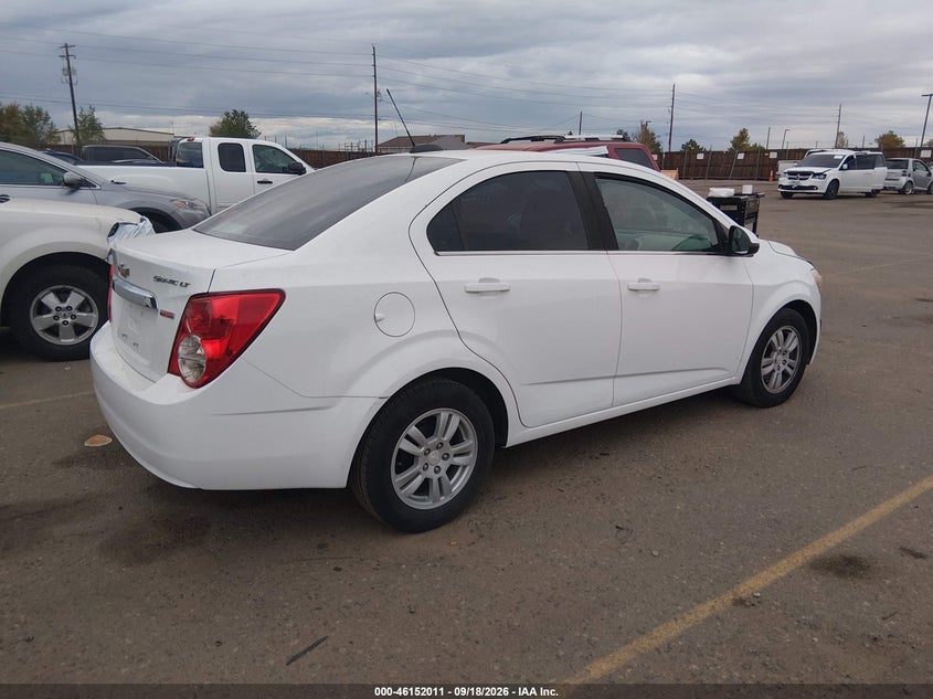 Vin: 1g1jc5sb3g4181372, lot: 46651796, chevrolet sonic lt auto 20164
