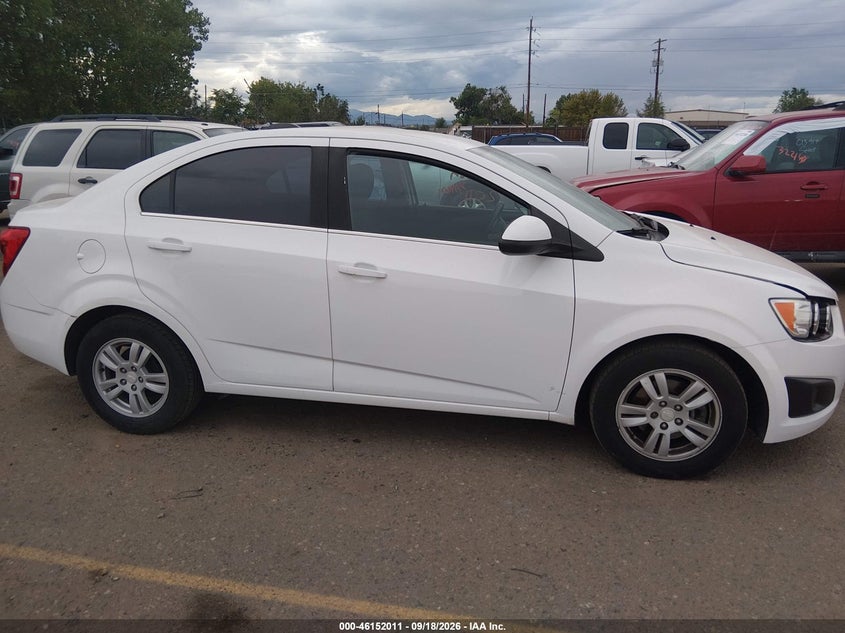 CHEVROLET SONIC 2016 VIN 1G1JC5SB3G4181372
