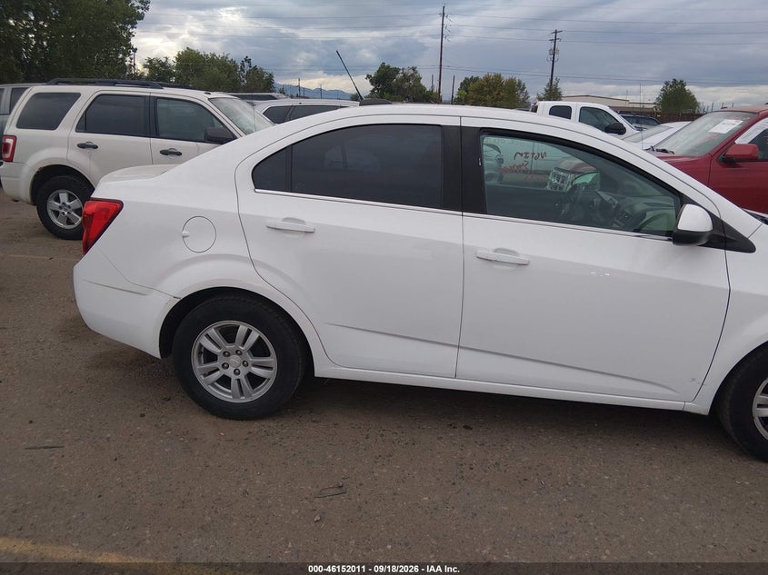 CHEVROLET SONIC 2016 VIN 1G1JC5SB3G4181372