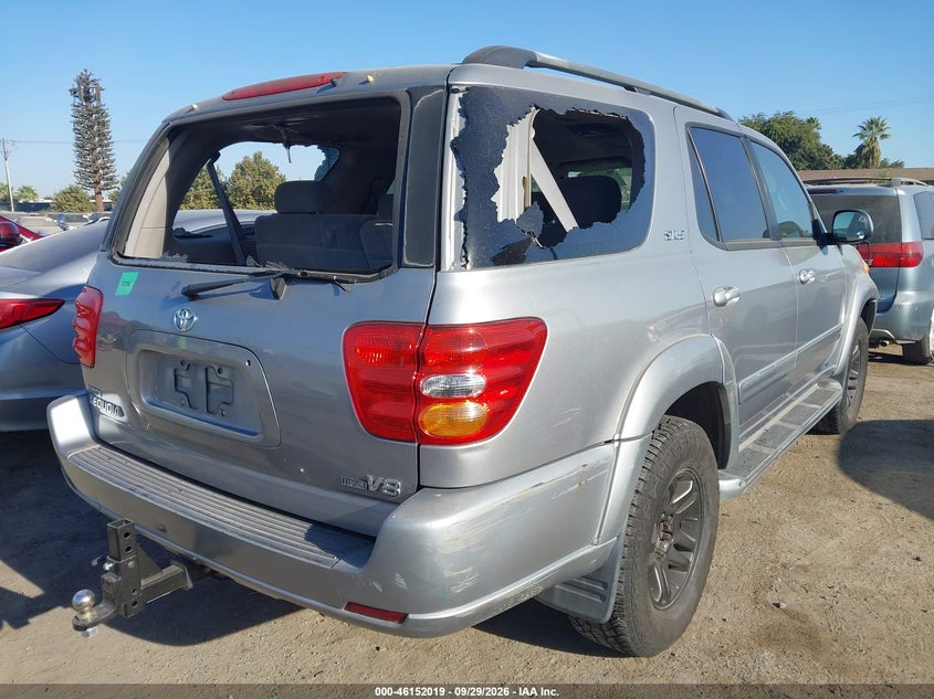TOYOTA SEQUOIA 2003 VIN 5TDZT34A83S170630